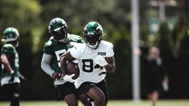 Jets WR Corey Davis minicamp